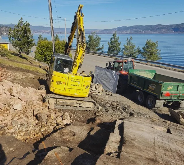 Tomtegraving i Tønsberg